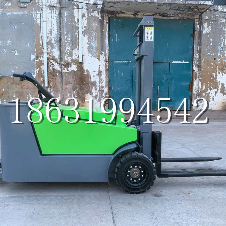海原县小型电动叉车1吨2吨步行站驾式电瓶堆高充电装卸车液压升降车铲车